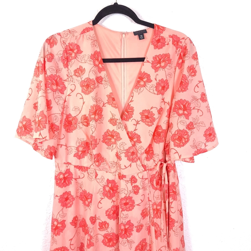TORRID Georgette Floral Wrap Dress - Picture 11 of 11